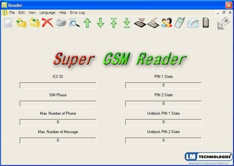 program to read sim card.
